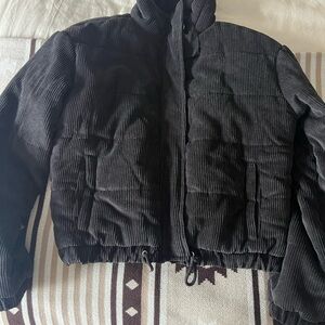 Ashley By 26 International Black Corduroy Jacket